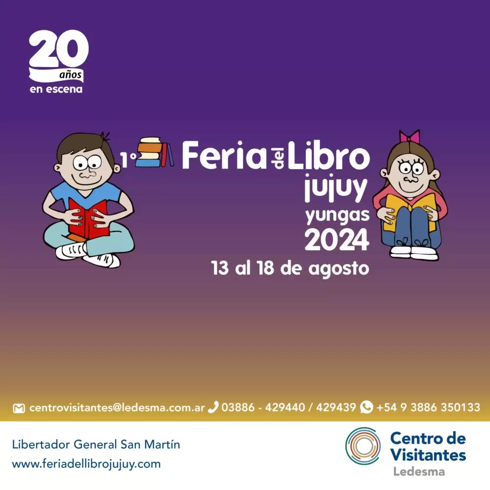 1° feria del libro Jujuy en las Yungas - Ojos del Mundo