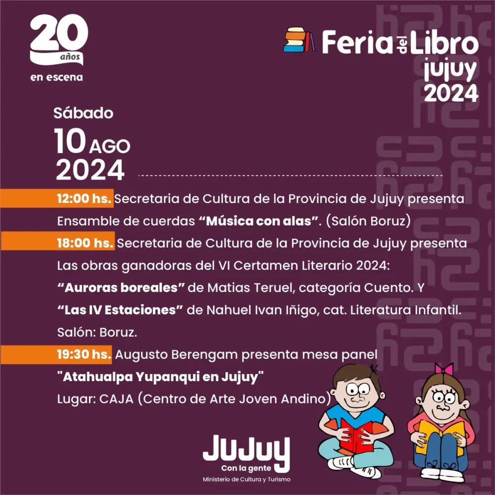Feria del libro edición 2024 - Ojos del Mundo