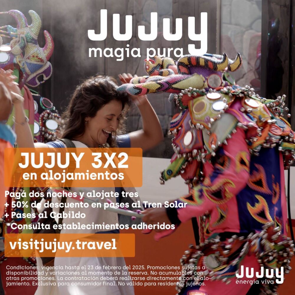Promoción: Jujuy 3x2 y Jujuy para los jujeños - Ojos del Mundo
