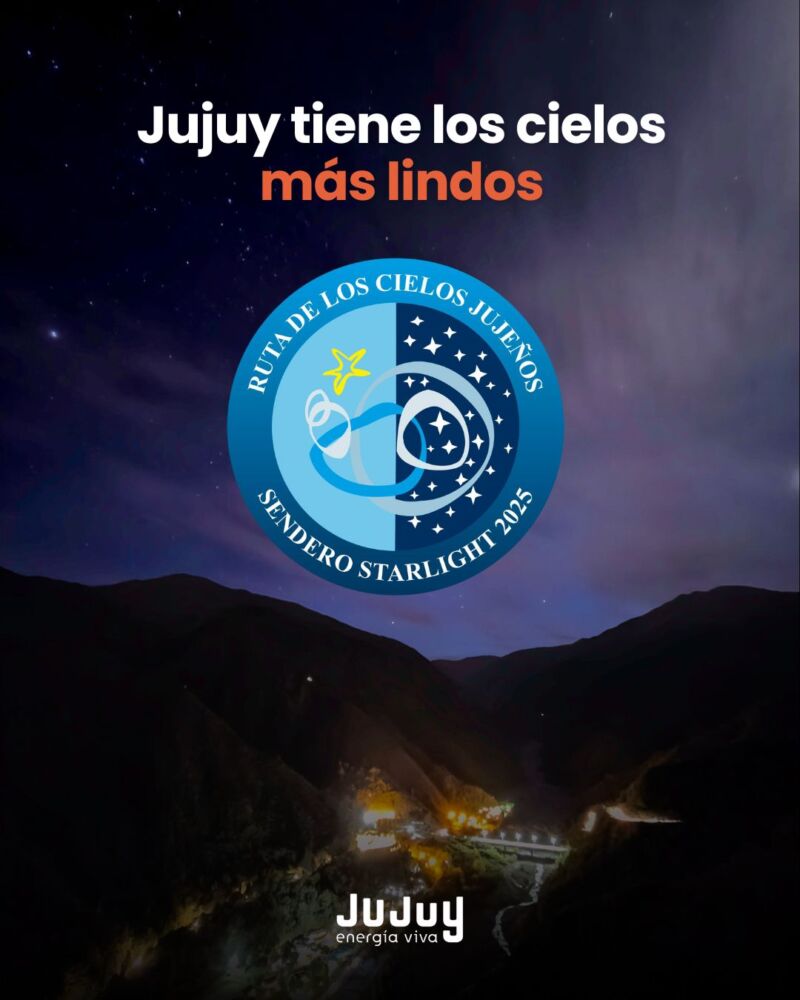 Jujuy obtuvo la certificación internacional Sendero Starlight 2025 8 Jujuy obtuvo la certificación internacional Sendero Starlight 2025