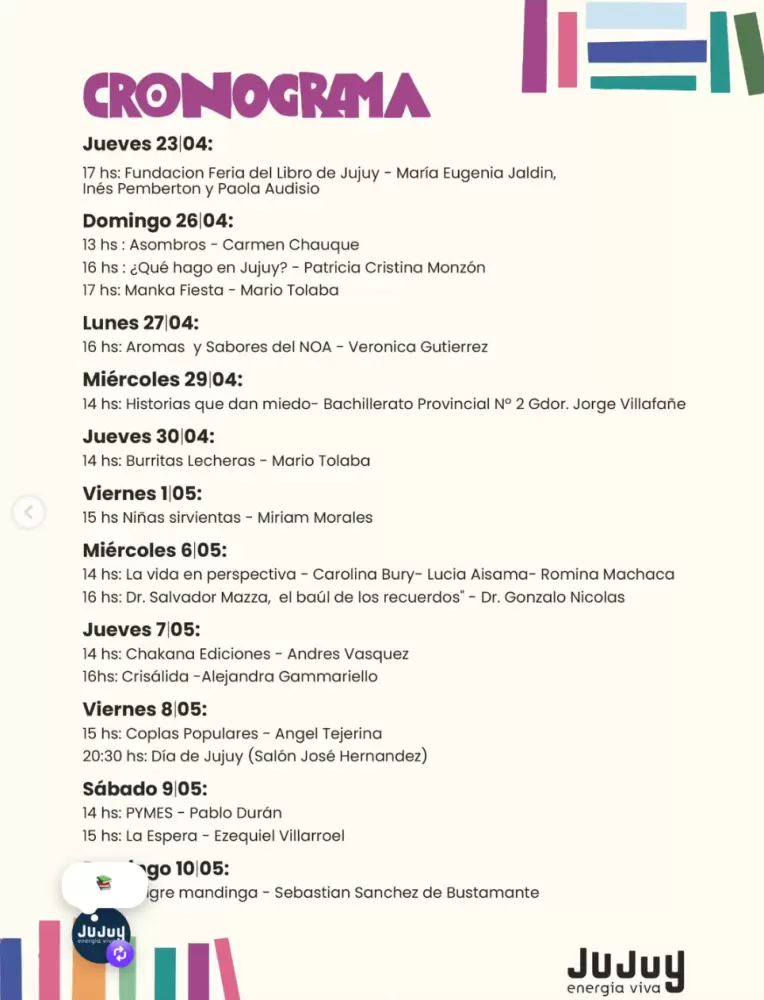 Día de Jujuy en la Feria del Libro - Ojos del Mundo