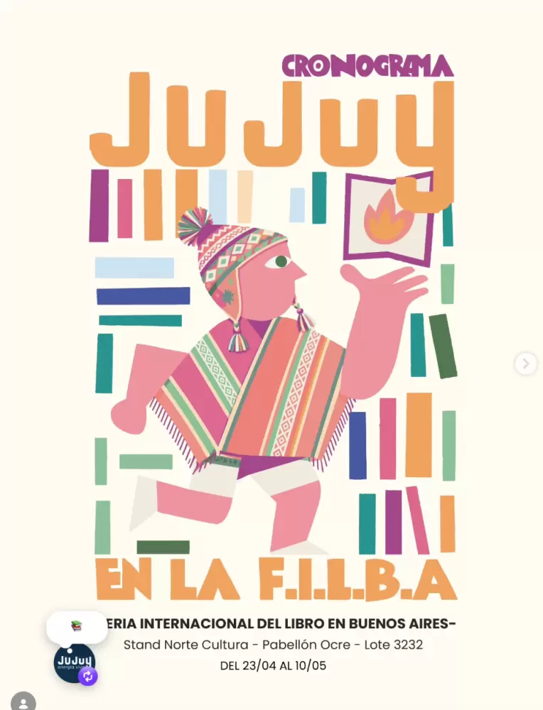 Día de Jujuy en la Feria del Libro